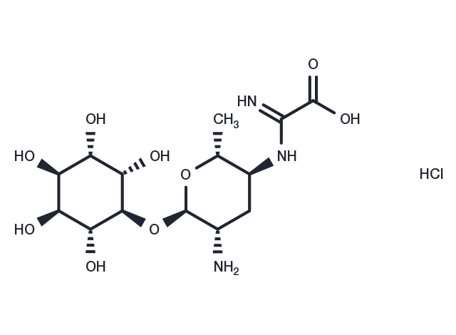 Kasugamycin hydrochloride Chemical Structure