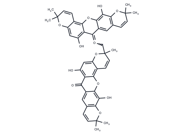 Rheediaxanthone A Chemical Structure