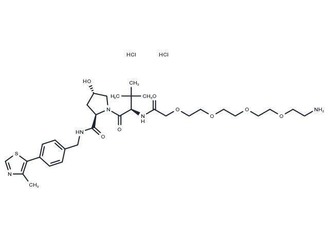 VH 032 amide-PEG4-amine Chemical Structure