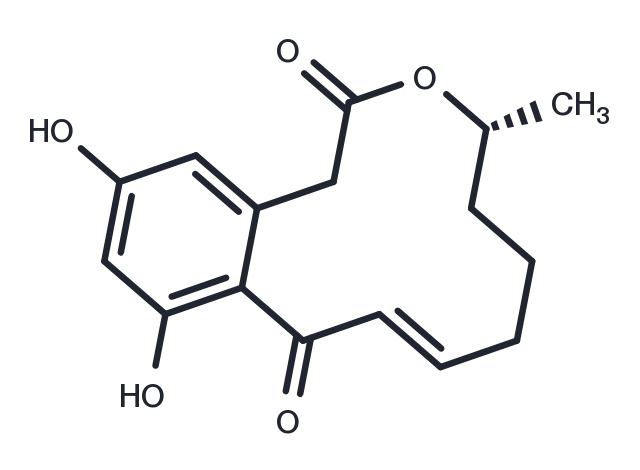 (R)-10,11-Dehydrocurvularin Chemical Structure