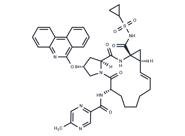 Paritaprevir Chemical Structure