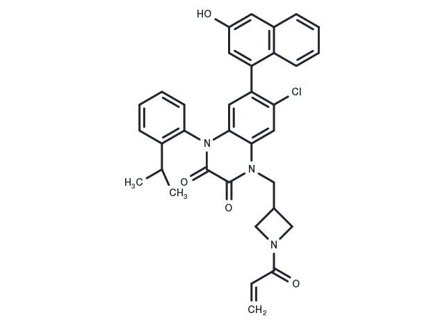 KRAS G12C inhibitor 21 Chemical Structure