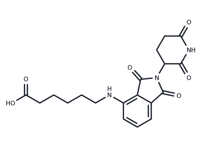 Pomalidomide-C5-COOH Chemical Structure