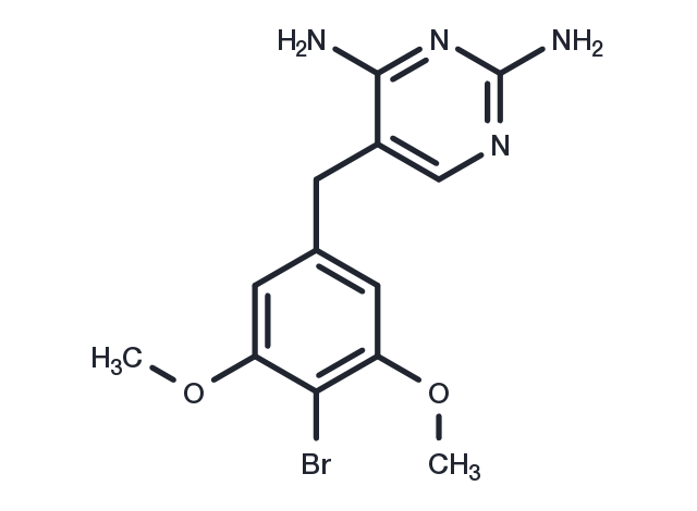 Brodimoprim Chemical Structure