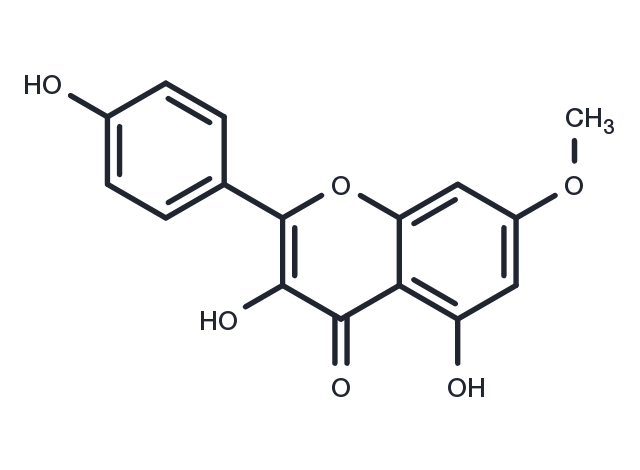 Rhamnocitrin Chemical Structure