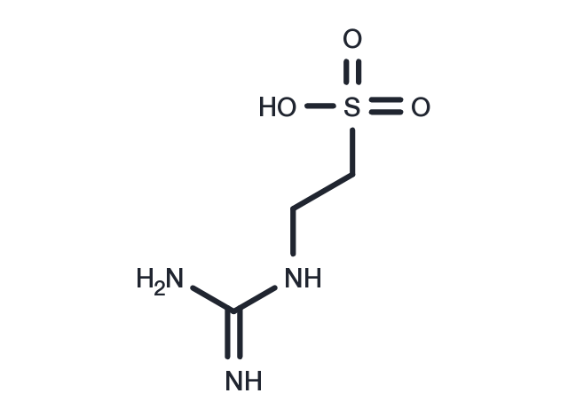 Guanidinoethyl sulfonate Chemical Structure