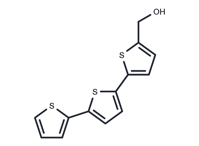 alpha-Terthienylmethanol Chemical Structure