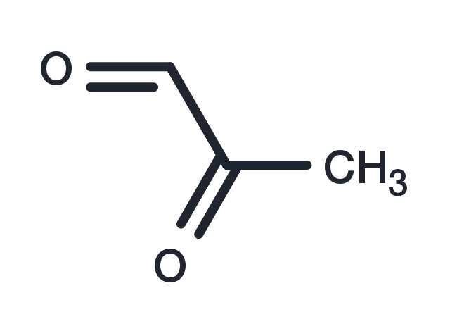 Pyruvic aldehyde Chemical Structure