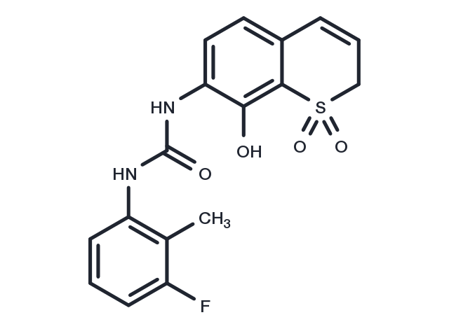 CXCR2 antagonist 3 Chemical Structure