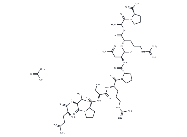 Dynamin inhibitory peptide Acetate Chemical Structure
