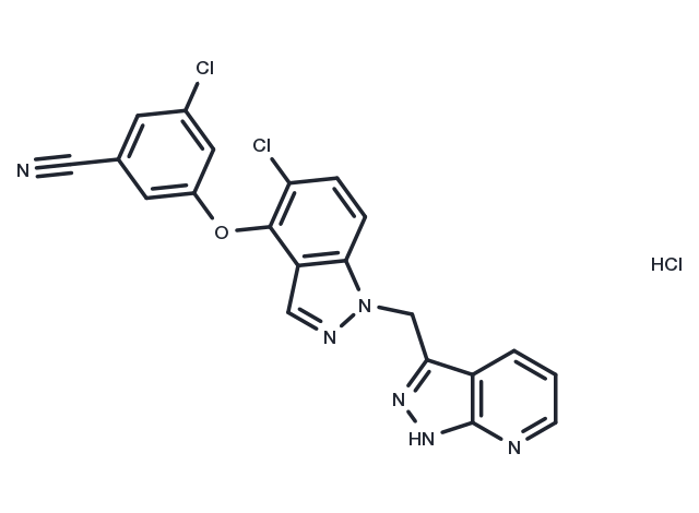 Mk-6186 HCl Chemical Structure