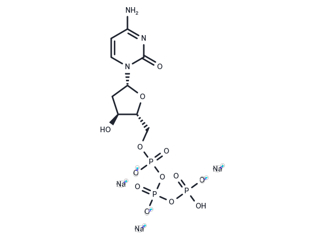 Deoxycytidine triphosphate trisodium salt Chemical Structure