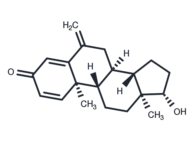 17β-hydroxy Exemestane Chemical Structure