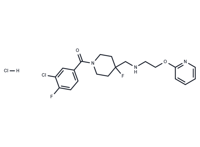 NLX-204 hydrochloride（2170405-10-2 free base） Chemical Structure