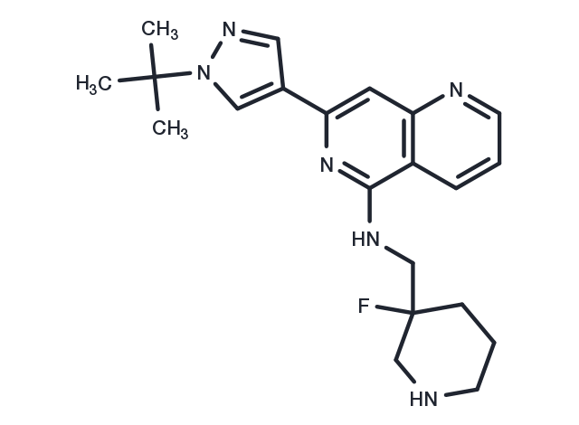 GSK SYK inhibitor Chemical Structure