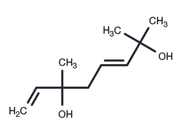 2,6-Dimethyl-3,7-octadiene-2,6-diol Chemical Structure