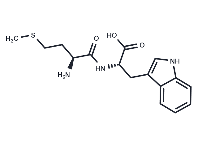 Methionyltryptophan Chemical Structure