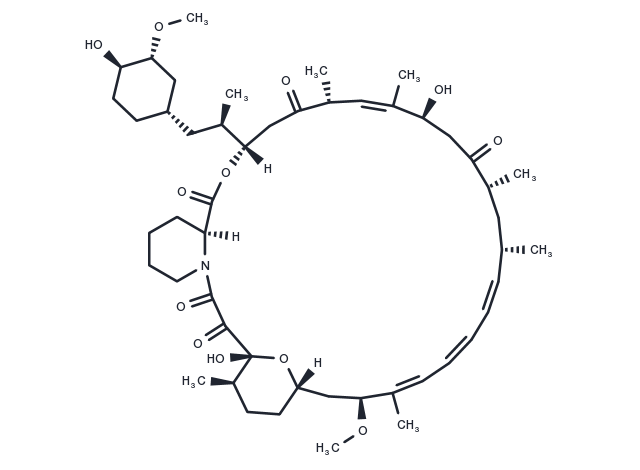 Demethoxyrapamycin Chemical Structure