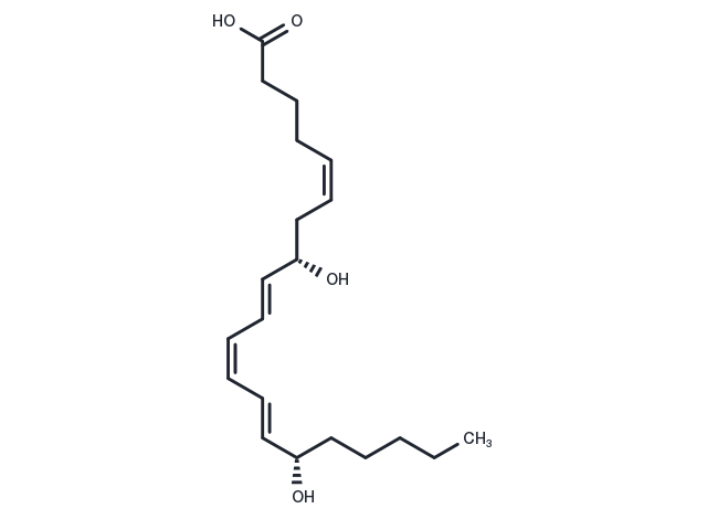 8(S),15(S)-DiHETE Chemical Structure