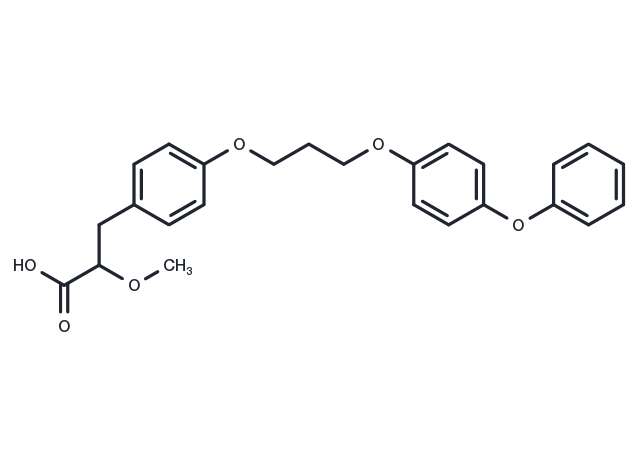 Naveglitazar racemate Chemical Structure