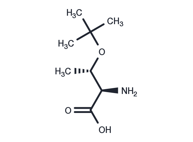 H-D-Thr(tBu)-OH Chemical Structure