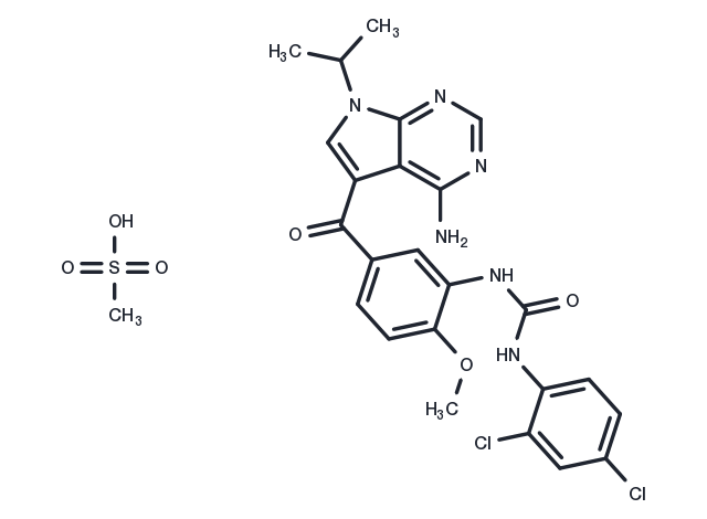 CE-245677 mesylate Chemical Structure