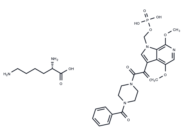 BMS-663749 lysine Chemical Structure