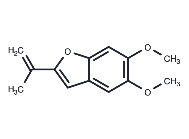 5,6-Dimethoxy-2-isopropenylbenzofuran