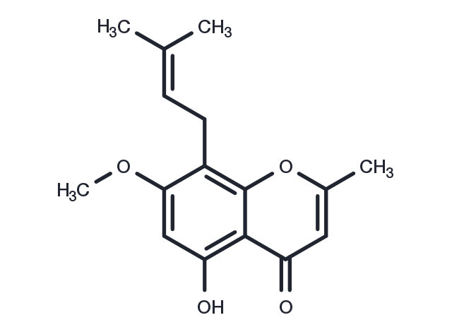Heteropeucenin 7-methyl ether Chemical Structure