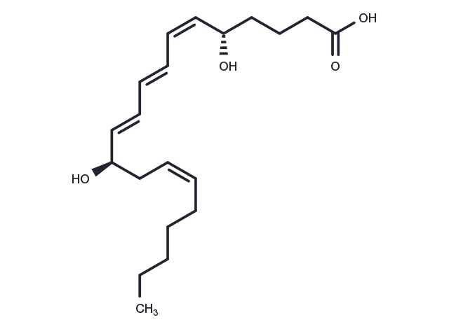 Leukotriene B4 Chemical Structure