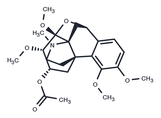 Dihydroepistephamiersine 6-acetate Chemical Structure