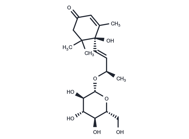 Roseoside Chemical Structure
