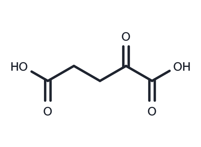 2-Ketoglutaric acid Chemical Structure