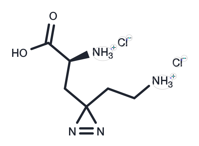 Photo-lysine hydrochloride Chemical Structure