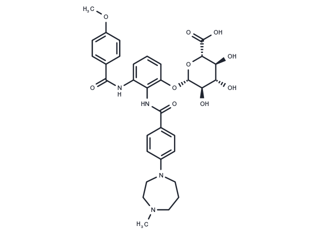 Darexaban glucuronide Chemical Structure