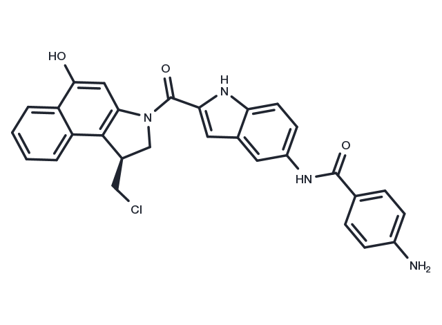 Duocarmycin analog-2 Chemical Structure