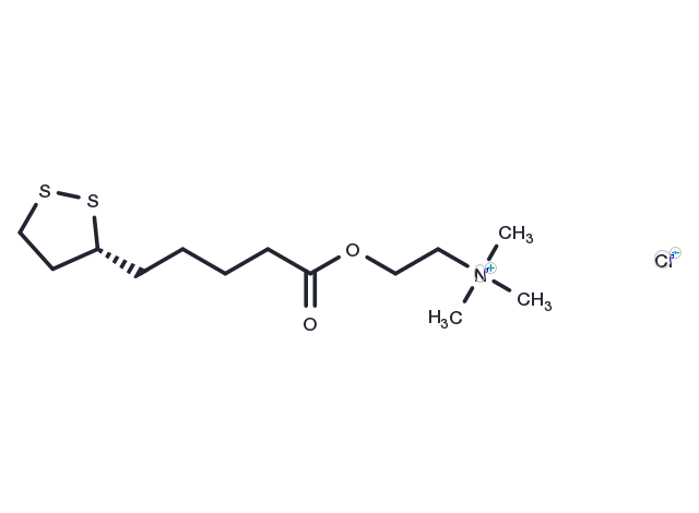 Alpha-Lipoic Acid Choline Ester Chemical Structure