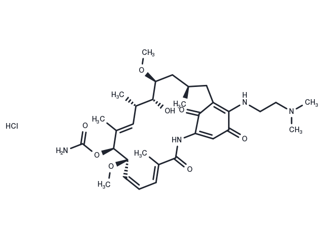 Alvespimycin hydrochloride Chemical Structure