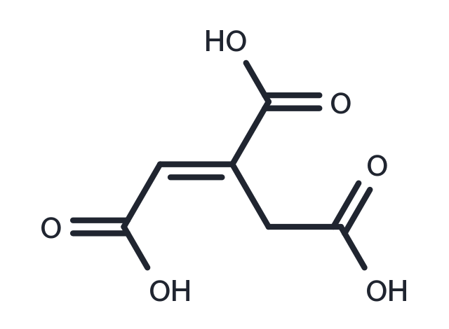trans-Aconitic acid Chemical Structure