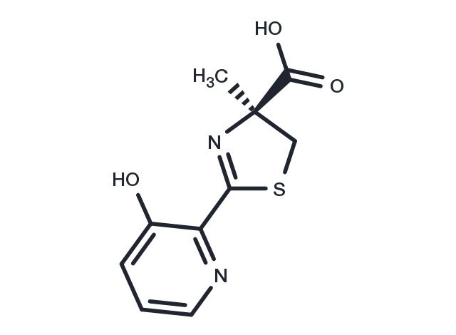 Desferrithiocin Chemical Structure