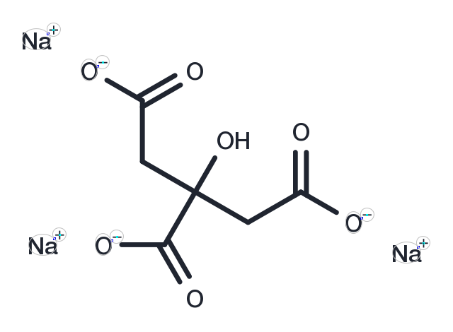 Sodium citrate Chemical Structure