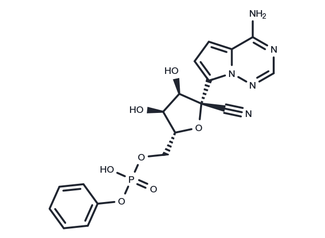 Remdesivir de(ethylbutyl 2-aminopropanoate) Chemical Structure