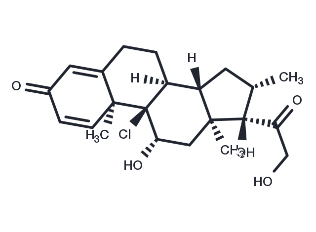 Beclometasone Chemical Structure