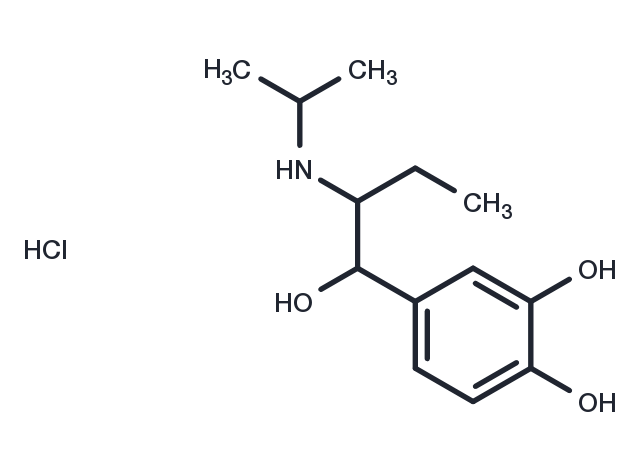 Isoetharine hydrochloride Chemical Structure