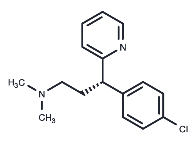 Dexchlorpheniramine free base Chemical Structure