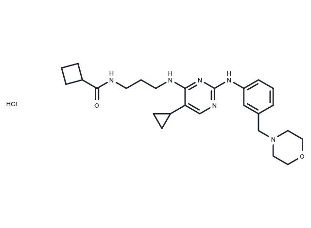 MRT67307 HCl (1190378-57-4(free base)) Chemical Structure