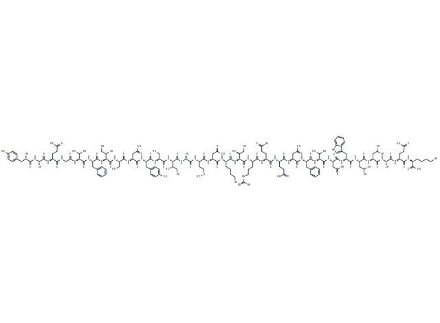 Gastric Inhibitory Polypeptide (1-30), porcine Chemical Structure