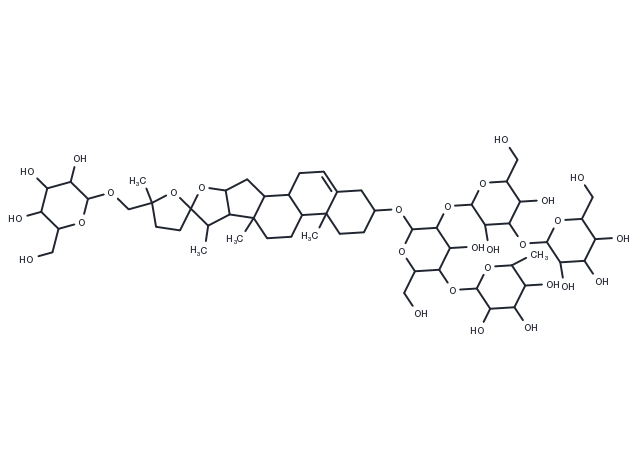 Avenacoside B Chemical Structure