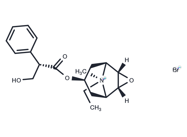 Oxitropium Bromide Chemical Structure