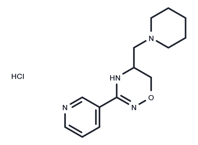 Iroxanadine hydrochloride Chemical Structure